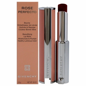 Givenchy Rose Perfecto Plumping Lip Balm - N37 Rouge Graine for Women - 0.09 oz Lip Balm