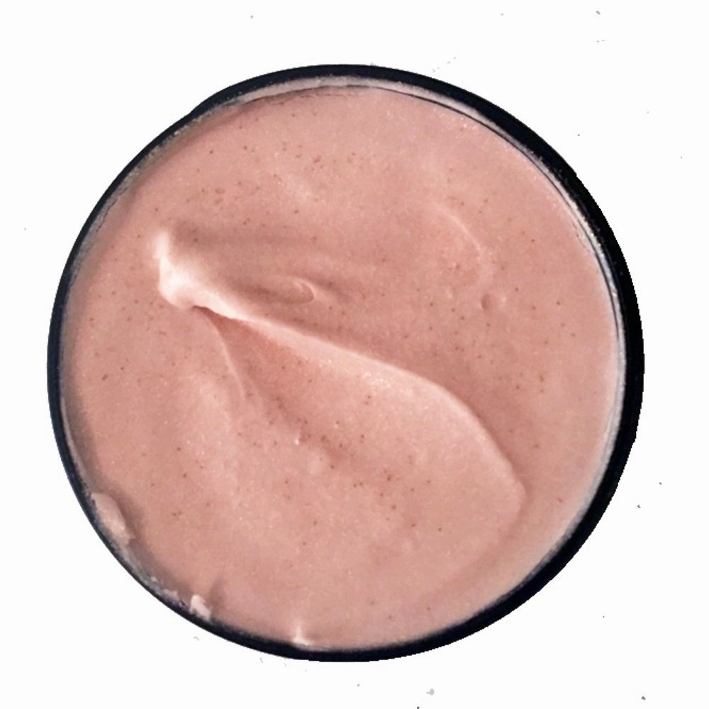GLIMMER GODDESS Organic Whipped Body Butter - Subtle Level 1 Rose Gold Shimmer - Moisturizing & Nourishing Skincare with Natural Ingredients - Gentle Glow & Hydration for All Skin Types - 4.0 oz