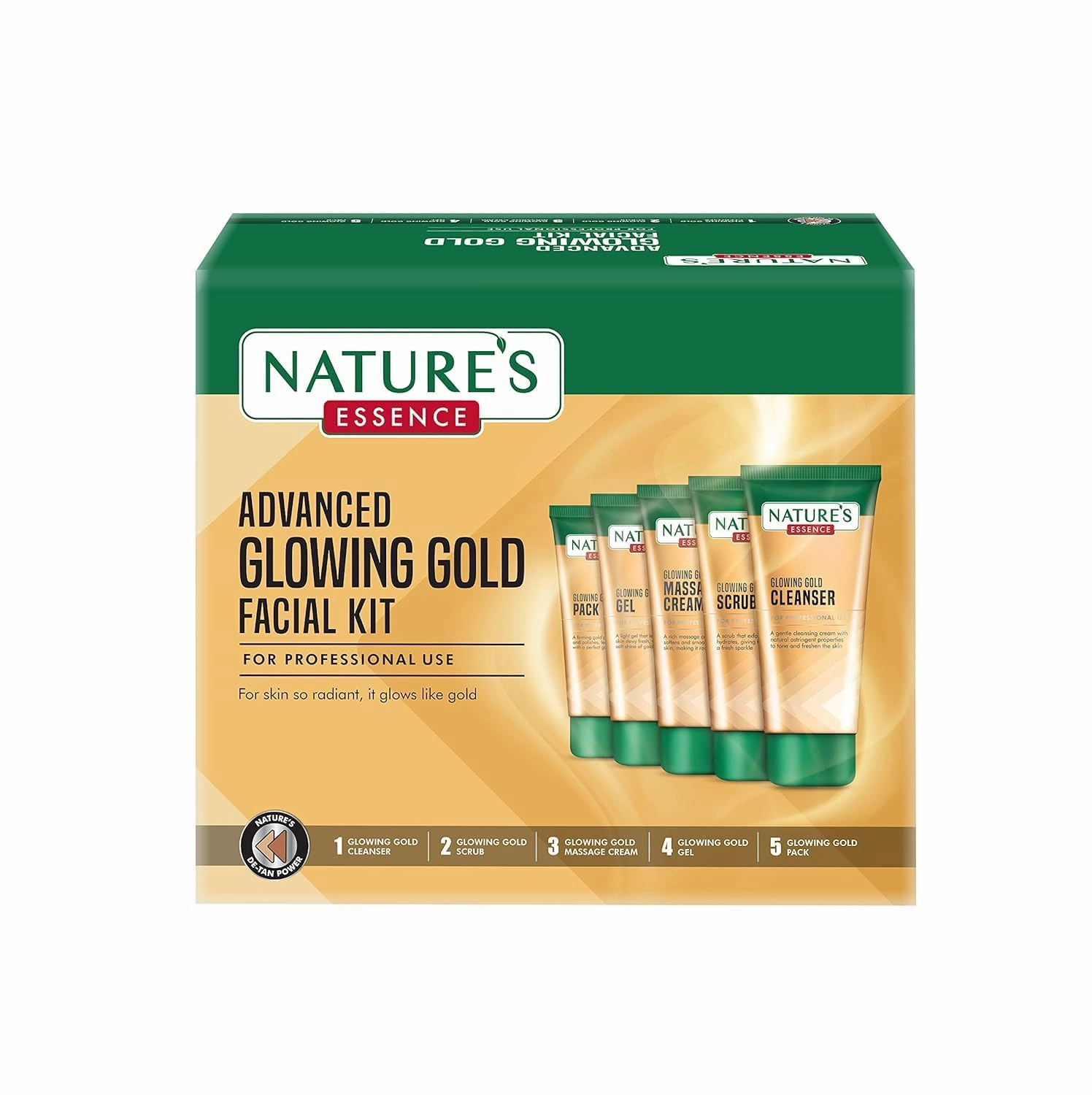 Glowing Gold Facial Kit, 500G