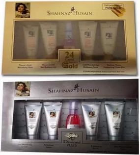 Gold and Diamond facial kit 95 g (Set of 10) dp94 95 g (Set of 10) (10 x 9.5 g)