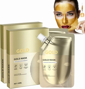 Gold Mask, Gold Peel Off Face Mask, Hydration Gold Face Mask, Removes Blackheads, Reduce Fine Lines, Cleans Pores & Moisturizing(200ml)
