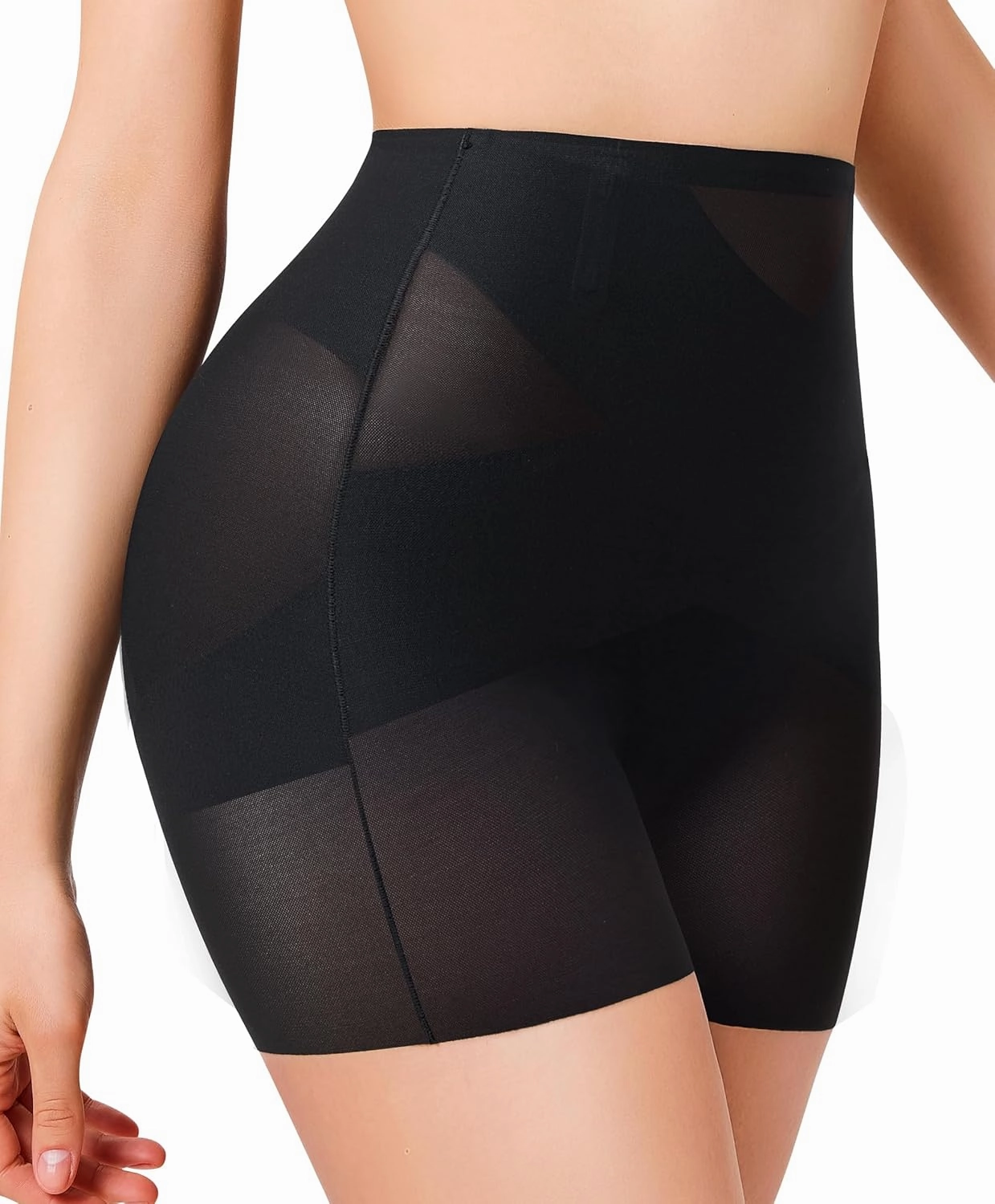 Gotoly Shapewear Tummy Control Mid-Waist Body Shaper Shorts Butt Lifting Panties Shapewear Shorts