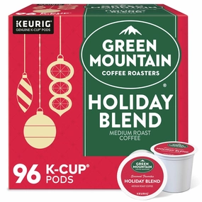 Green Mountain Coffee Roasters Holiday Blend, Keurig Single Serve K-Cup Pods, 96 Count