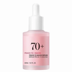 GT Peach 70  Niacinamide Serum - 30ml Brightening & Deep Hydrating Face Serum Quick Absorbing & Lightweight Hyperpigmentation Treatment Reducing Melanin Daily Clean Beauty (1.01 Fl. Oz.)