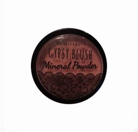 Gypsy Blush Mineral Powder By Boe Beauty Dusty Rose Shimmering Face And Body Powder .17 Oz.
