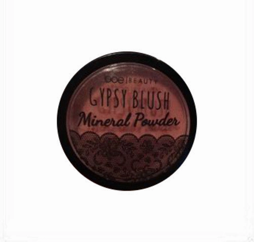 Gypsy Blush Mineral Powder By Boe Beauty Dusty Rose Shimmering Face And Body Powder .17 Oz.