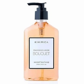 Hand Soap | Gently Cleanses & Keep Hands Soft and Moisturized | Natural Hand Wash | Aromatic Frangipani & Rose Fragrance | 9.13 Fl Oz/270ml