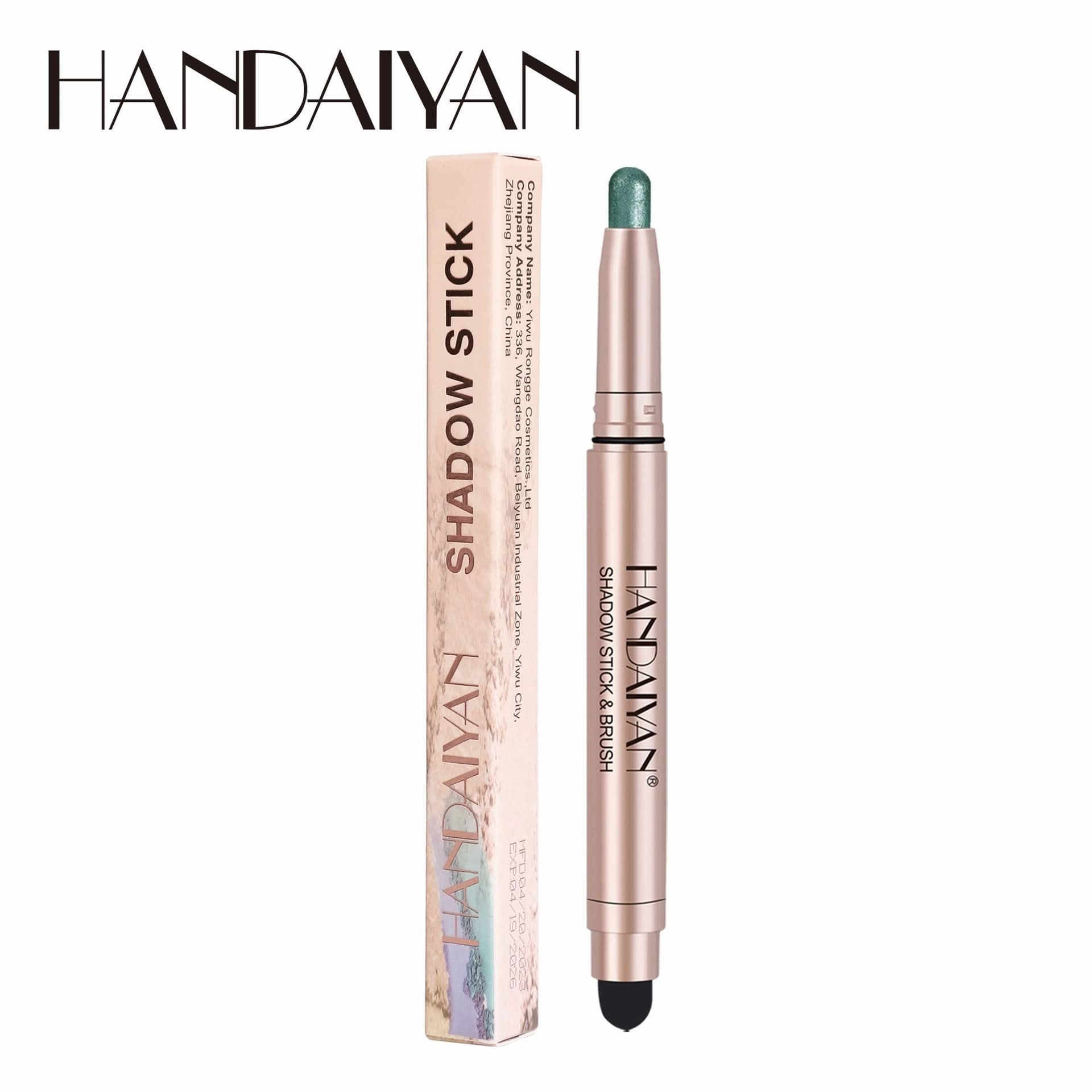Handaiyan Shimmer Eyeshadow Stick – High-Pigment, Pearlescent & Metallic Finish