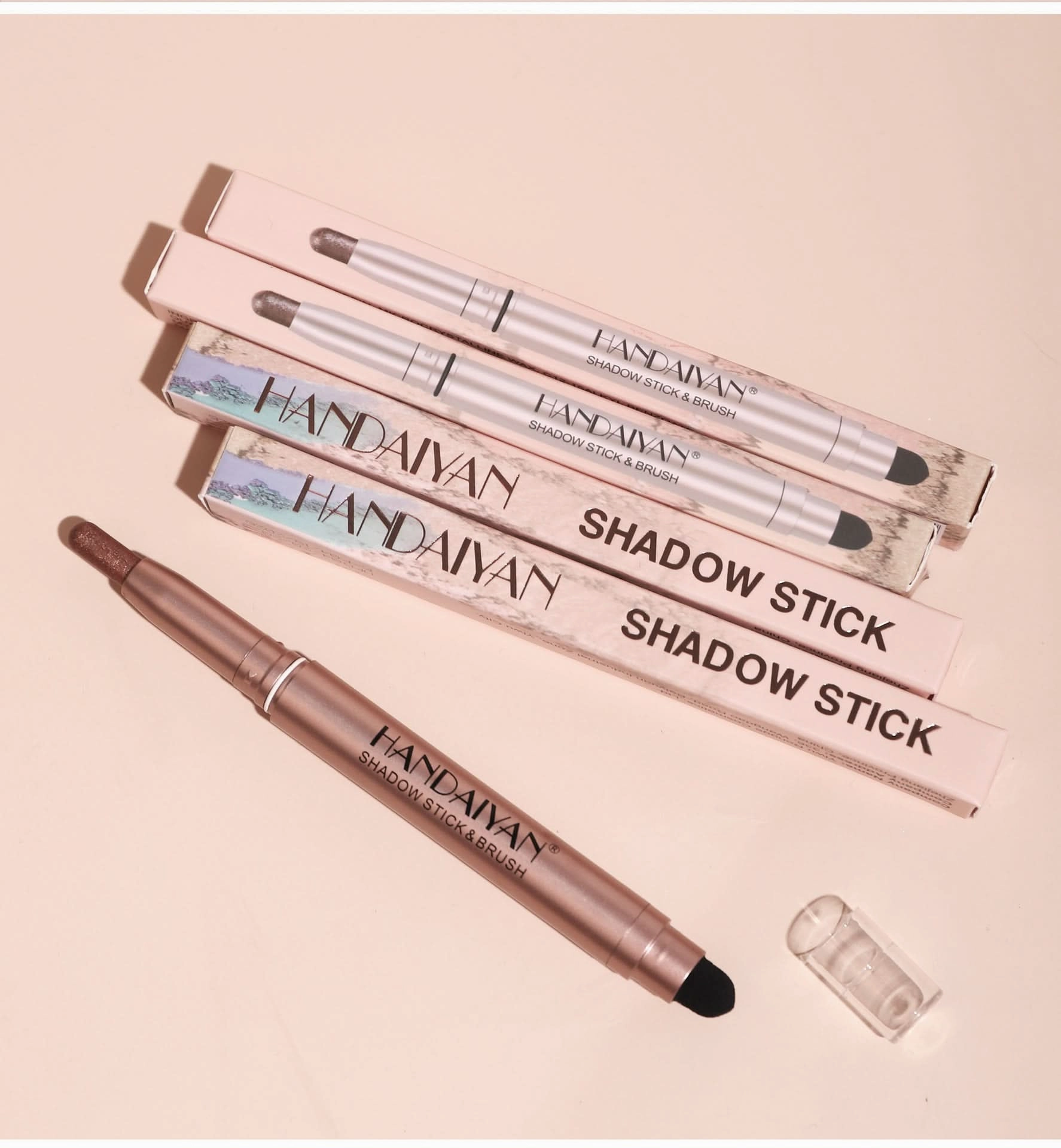 Handaiyan Shimmer Eyeshadow Stick – High-Pigment, Pearlescent & Metallic Finish