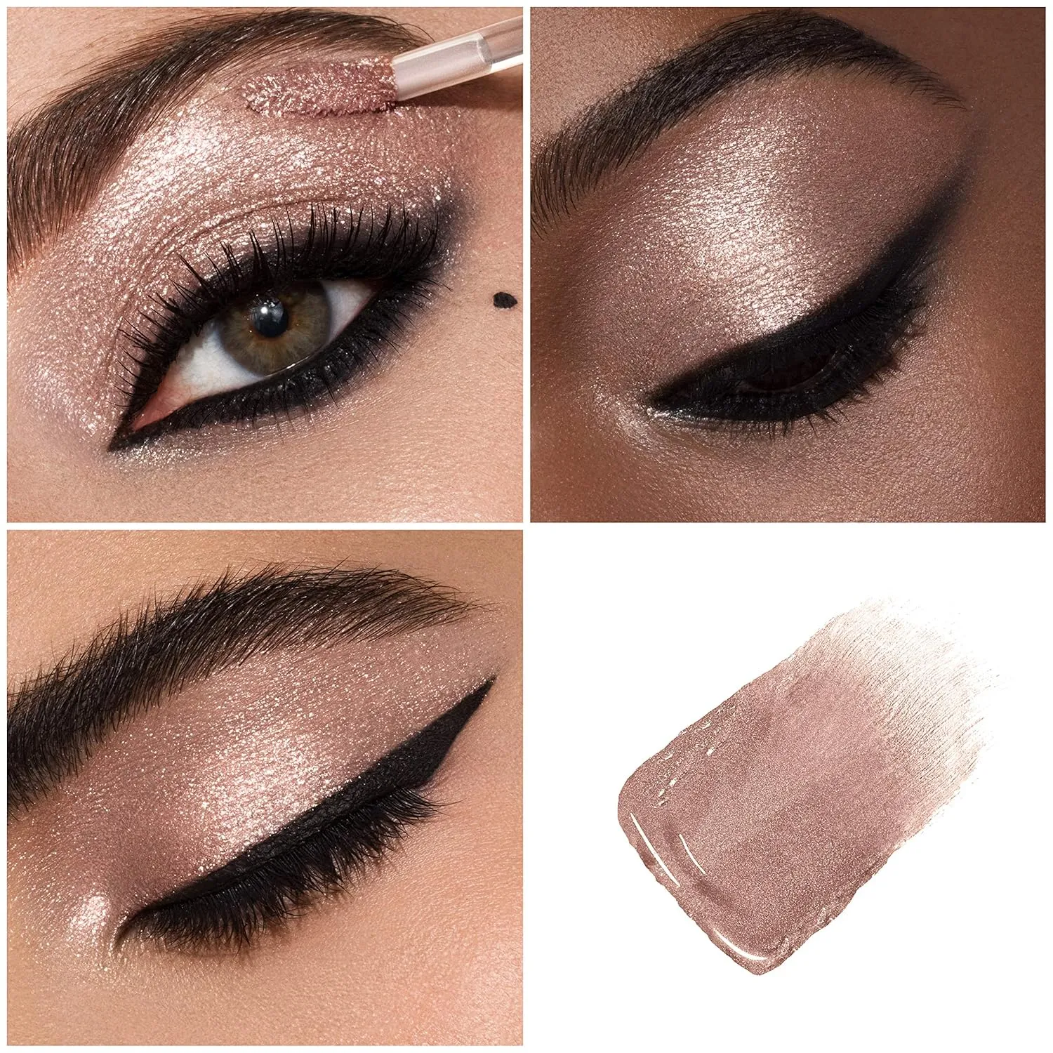 HAUS LABORATORIES By Lady Gaga: GLAM ATTACK LIQUID EYESHADOW | Pigmented Liquid Eyeshadow Available in 13 Shimmer & 4 Metallic Colors, Long Lasting & Blendable Eye Makeup, Vegan & Cruelty-Free