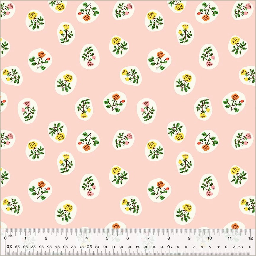 Heather Ross - Studio Edit - Bouquet - Blush