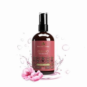 Herbal Gulabo Pure Rose Water | Gulab Jal For Cleansing & Toning | Made In-House Using Proprietary Extraction Method | Paraben Free | For All Skin Types | 110 ML