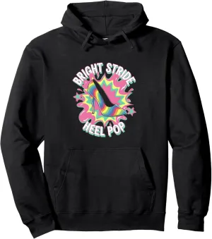 High Heels Bright Stride Heel Pop Vibrant Fashion Lovers Pullover Hoodie