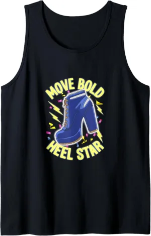 High Heels Move Bold Heel Star Choreography Fashion Lovers Tank Top