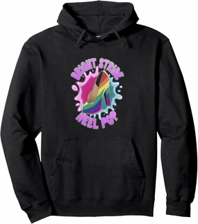 High Heels Bright Stride Heel Pop Vibrant Fashion Lovers Pullover Hoodie