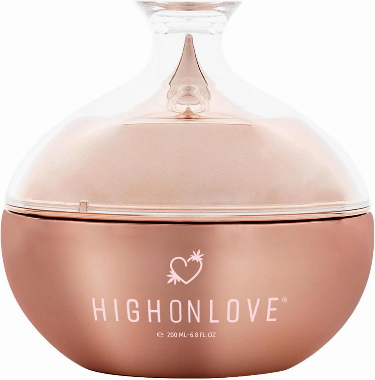 HIGHONLOVE Moisturizing Body Butter - Formulated with Coconut Oil, Hemp Seed Oil & Shea Butter - Natural Body Lotion for Dry, Sensitive Skin (Lychee & Rose)