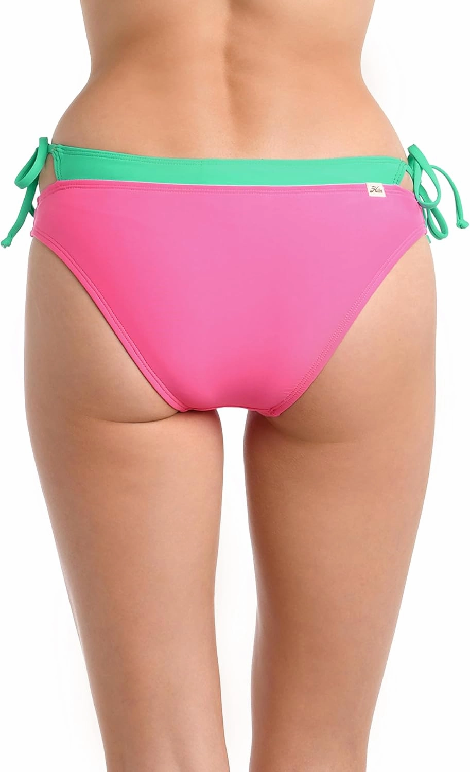 Hobie Women's Standard Faux Layered Hipster Swimsuit Bottom