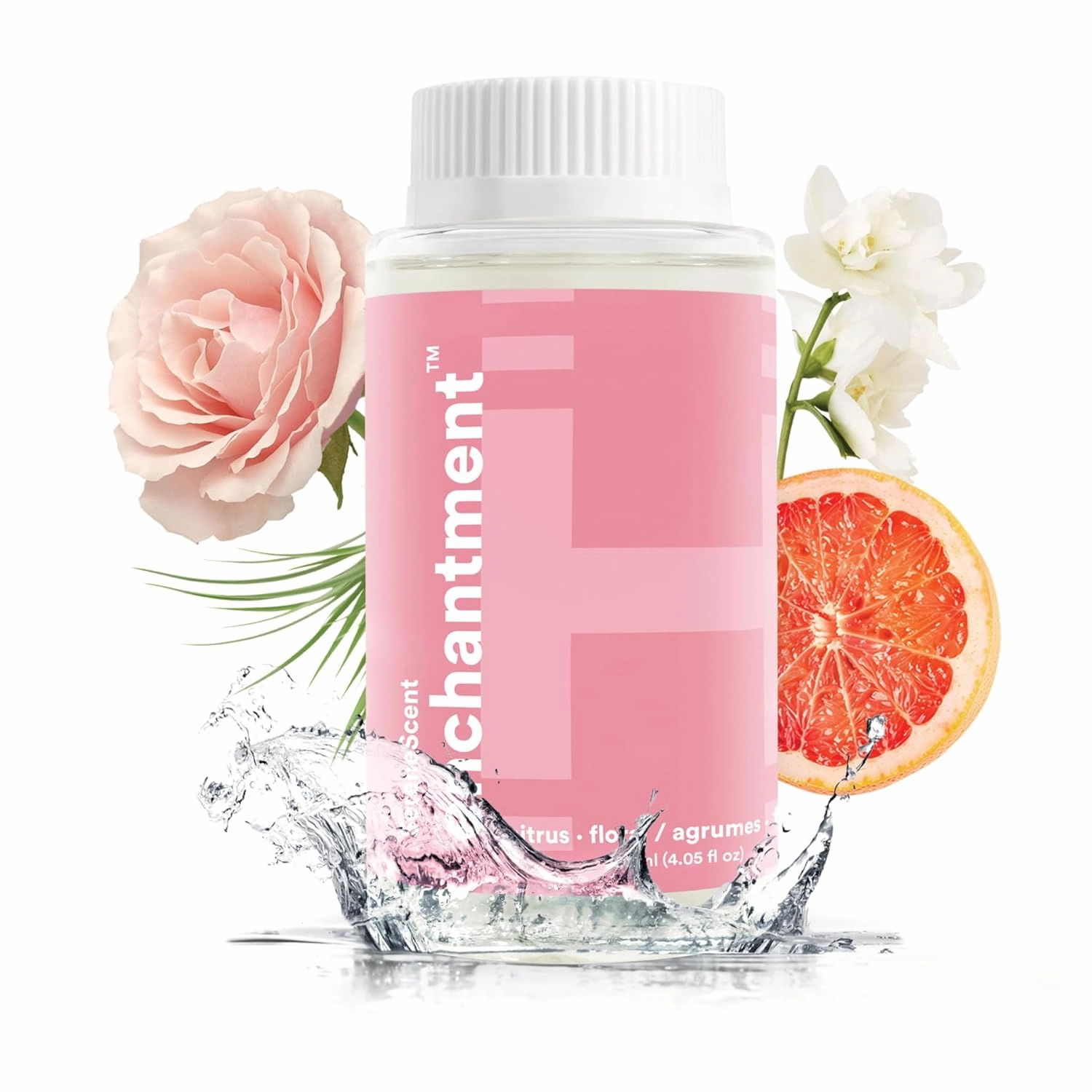 Homedics SereneScent Enchantment Home Fragrance Oil, 120 ml, for use with Homedics SereneScent Waterless Diffuser (ARMH-970/973), Clean & Natural Everyday Collection