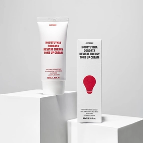 Houttuynia Cordata Revital Energy Tone Up Cream/Instant Toning Effect – Evens Out Skin Tone - No Makeup Natural Look, Korean Skin Care (50ml / 1.76 fl oz)