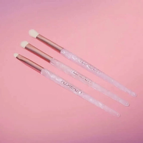 HUDA BEAUTY ROSE QUARTZ BRUSH SET OF 3
