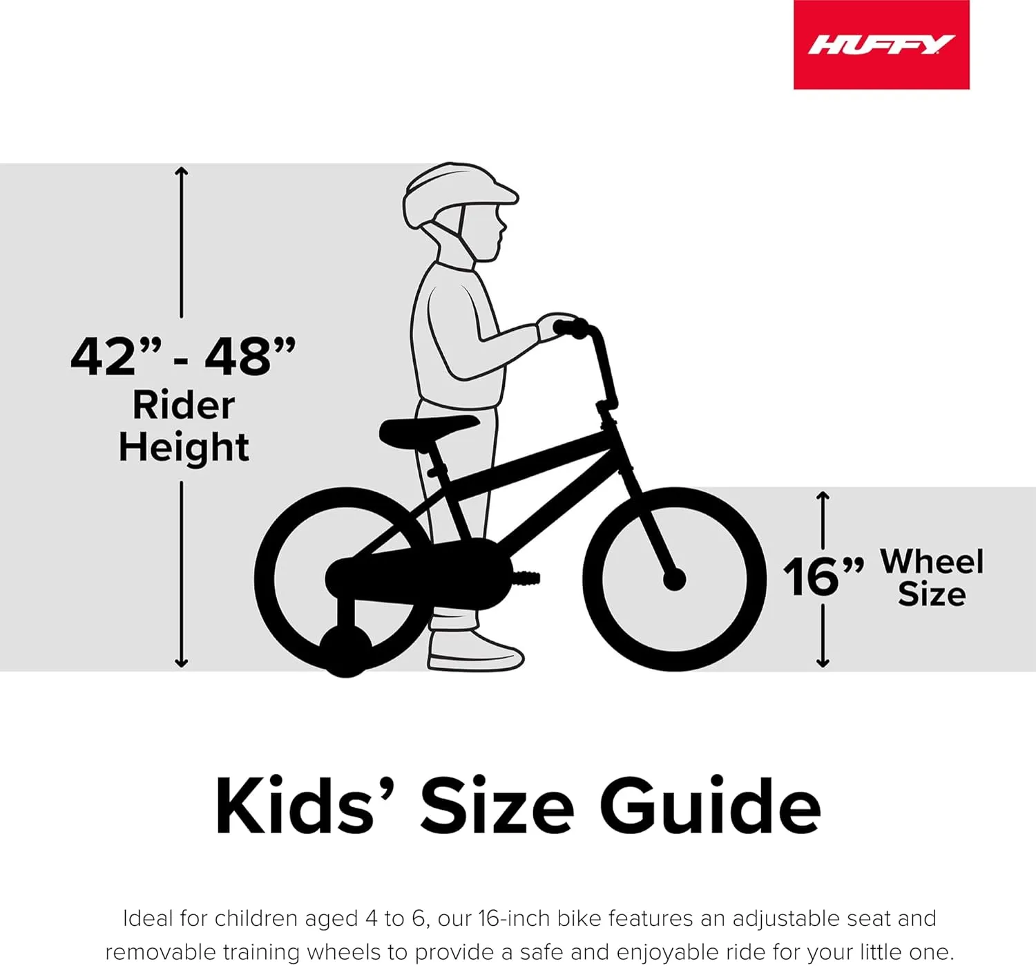 Huffy Paw Patrol Kids' Bikes, Sizes 12/16 Inch, Beginner Rider, Multiple Designs and Color Options Available, Removable Training Wheels Included, Fun Paw Patrol Graphics