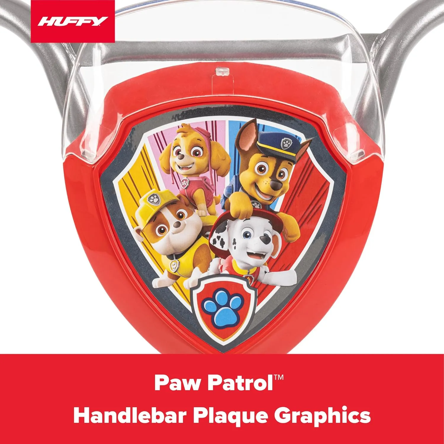 Huffy Paw Patrol Kids' Bikes, Sizes 12/16 Inch, Beginner Rider, Multiple Designs and Color Options Available, Removable Training Wheels Included, Fun Paw Patrol Graphics