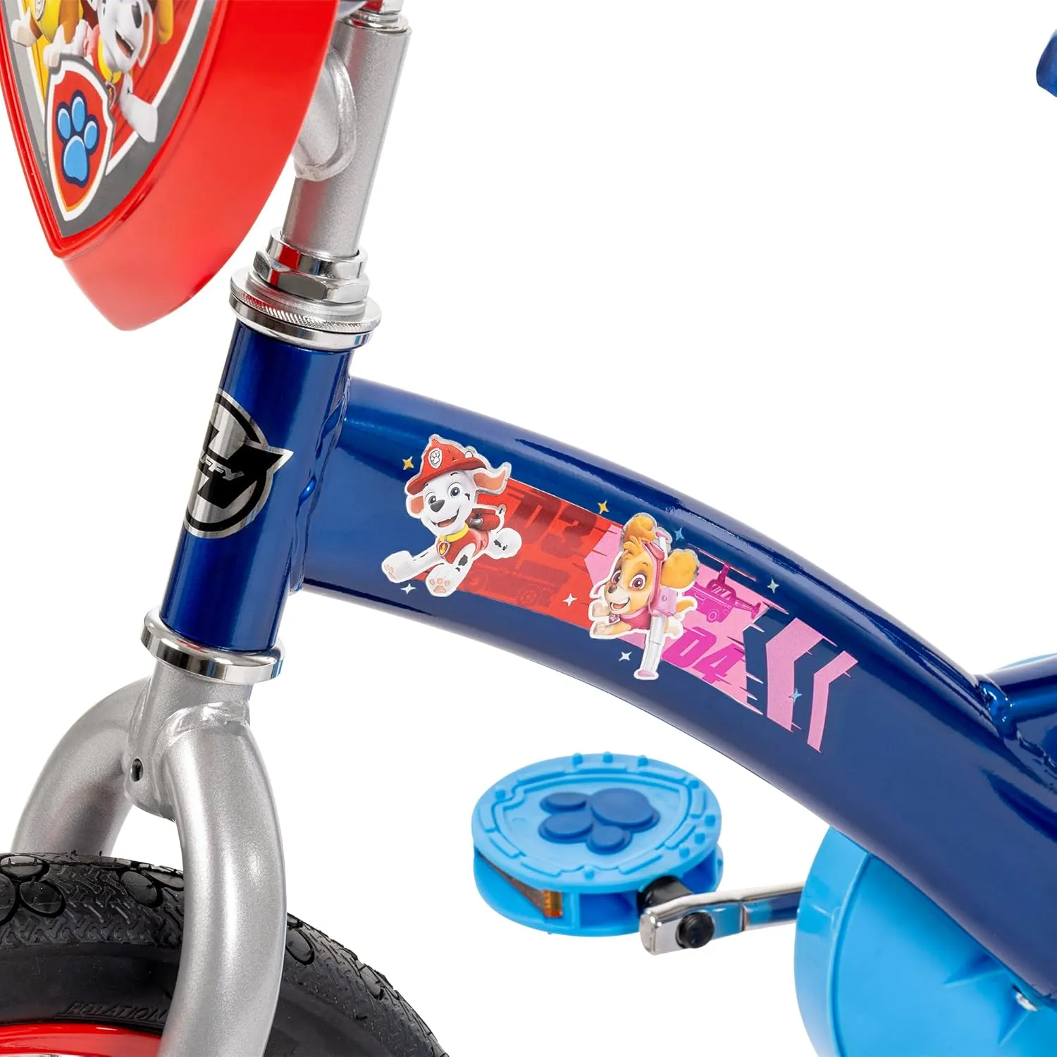 Huffy Paw Patrol Kids' Bikes, Sizes 12/16 Inch, Beginner Rider, Multiple Designs and Color Options Available, Removable Training Wheels Included, Fun Paw Patrol Graphics