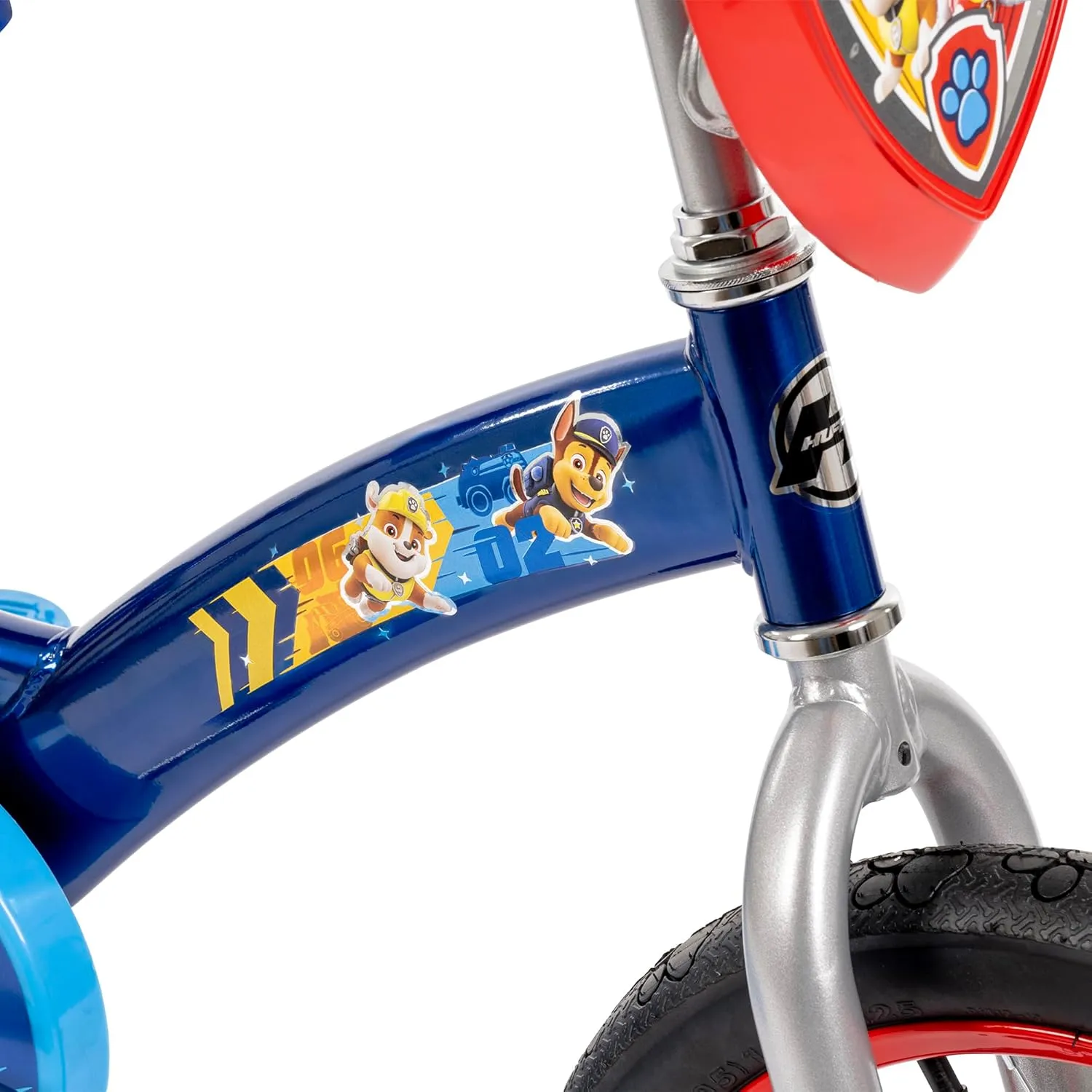 Huffy Paw Patrol Kids' Bikes, Sizes 12/16 Inch, Beginner Rider, Multiple Designs and Color Options Available, Removable Training Wheels Included, Fun Paw Patrol Graphics