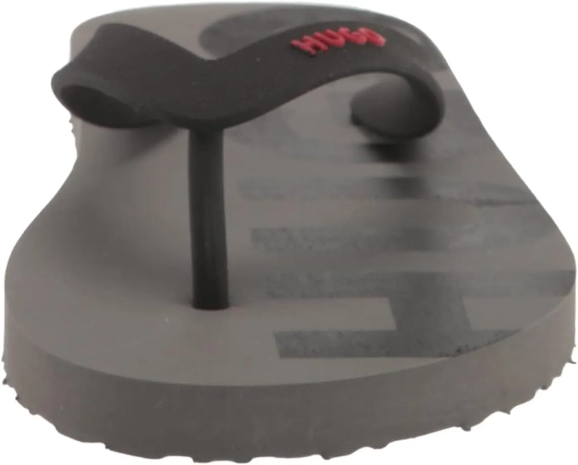 HUGO Men's Bold Logo Flip Flops