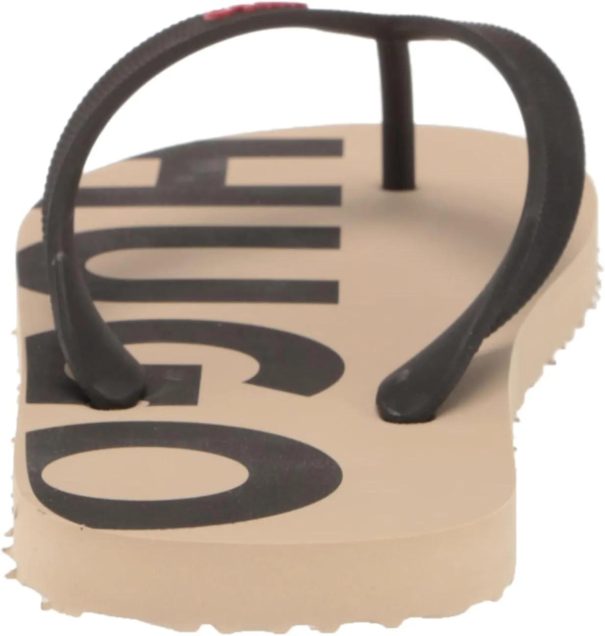 HUGO Men's Bold Logo Flip Flops