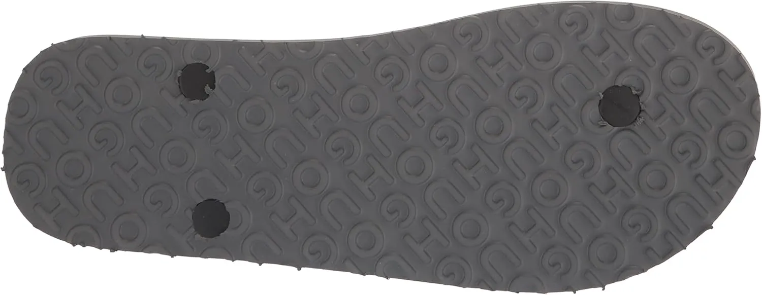 HUGO Men's Bold Logo Flip Flops