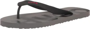 HUGO Men's Bold Logo Flip Flops