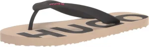 HUGO Men's Bold Logo Flip Flops