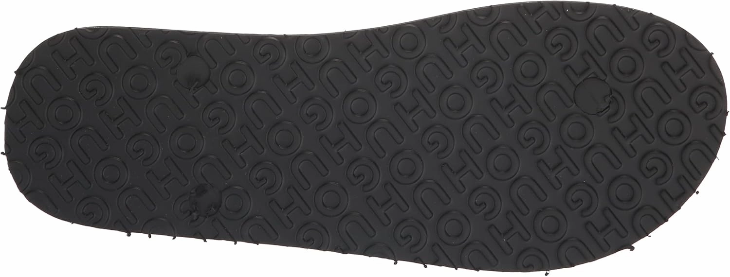 HUGO Men's Bold Logo Flip Flops