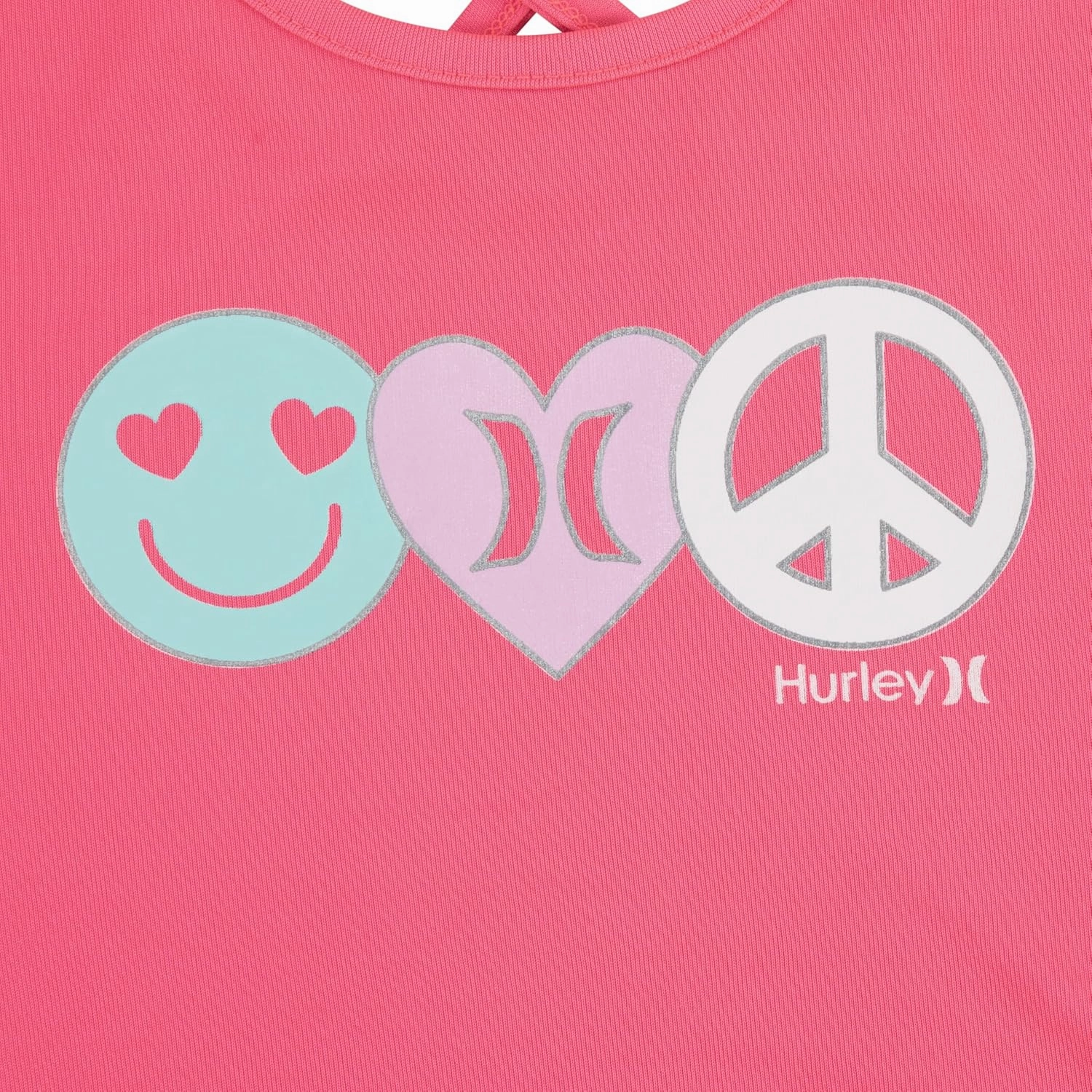 Hurley Girls' Short Sleeve Dress