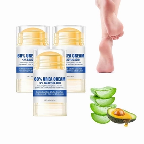 Hydrating and Anti-Cracking Foot Cream, 2025 Moisturising and Relieves Cracking and Dryness Foot Cream, Hand and Foot Repair Cream for Women & Men Callused, Feet, Knee, Elbow, Hand (White-3PCS, #01)