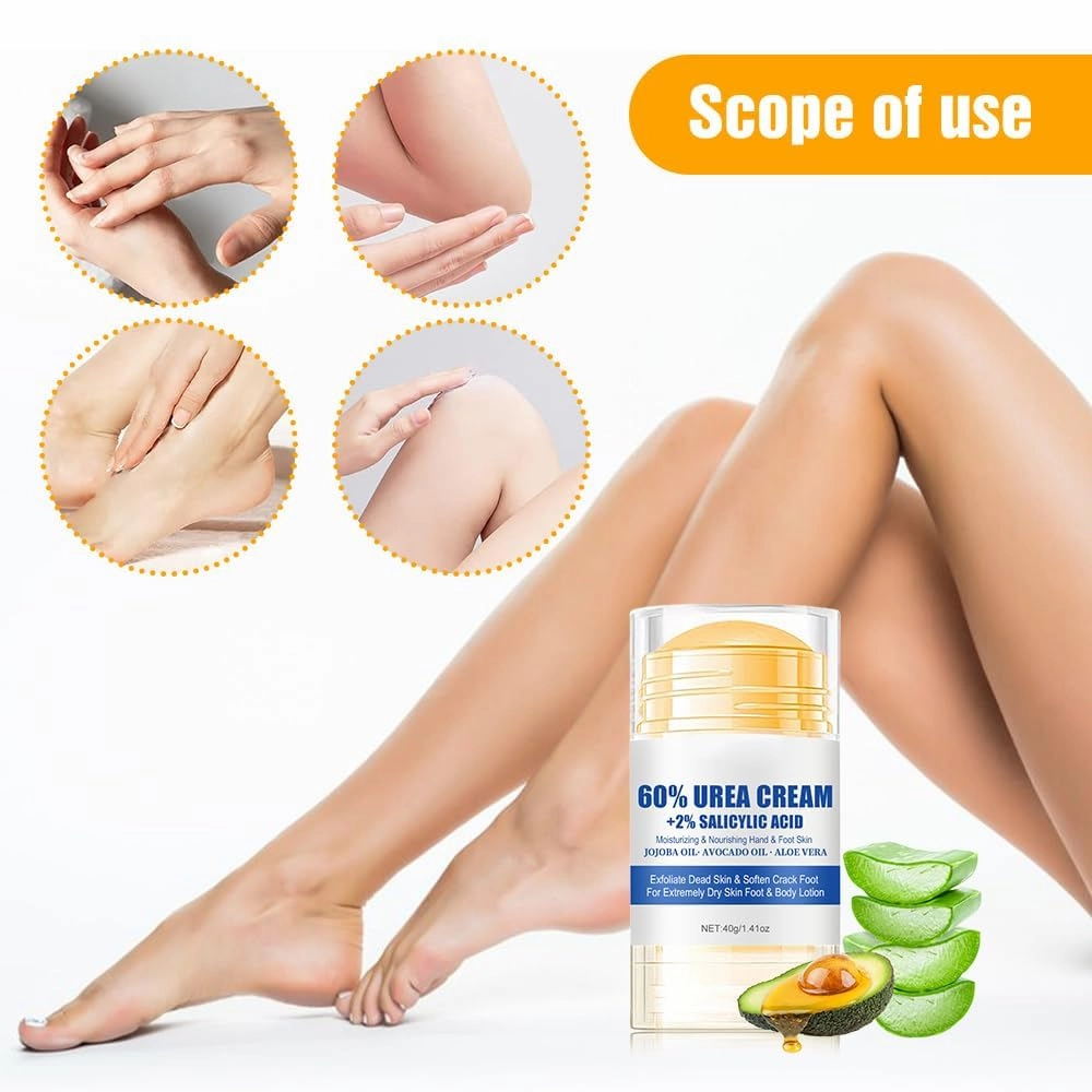 Hydrating and Anti-Cracking Foot Cream, 2025 Moisturising and Relieves Cracking and Dryness Foot Cream, Hand and Foot Repair Cream for Women & Men Callused, Feet, Knee, Elbow, Hand (White-3PCS, #01)