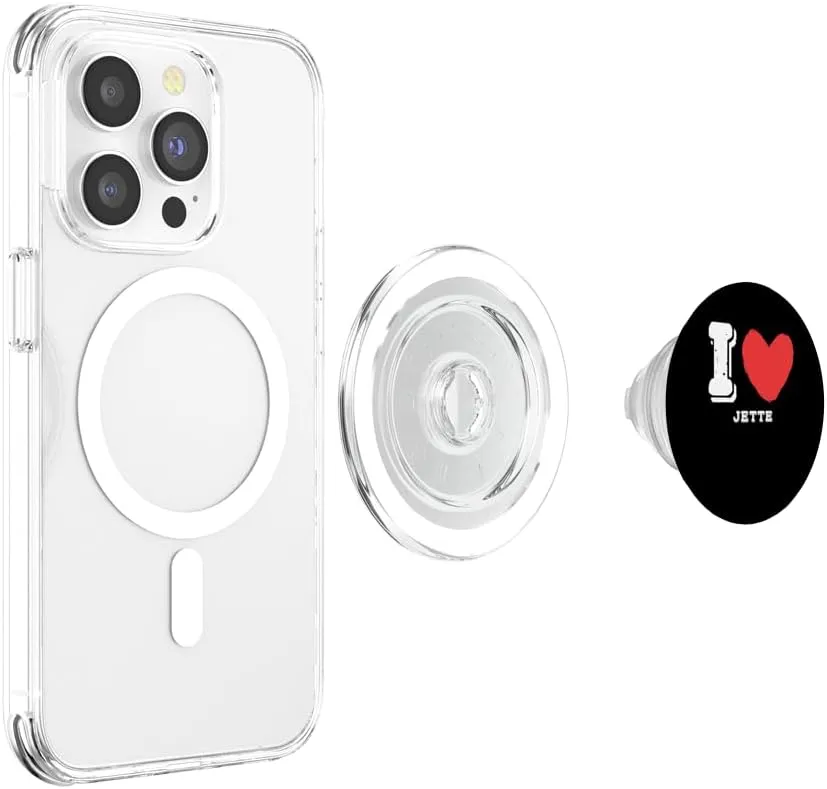 I Love Jette Bold Statement Girls Name PopSockets PopGrip for MagSafe