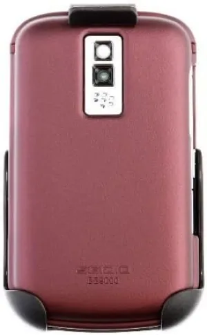 Innocase Surface Spring Lock Holster Combo for BlackBerry Bold 9000 - Red