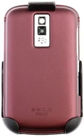 Innocase Surface Spring Lock Holster Combo for BlackBerry Bold 9000 - Red