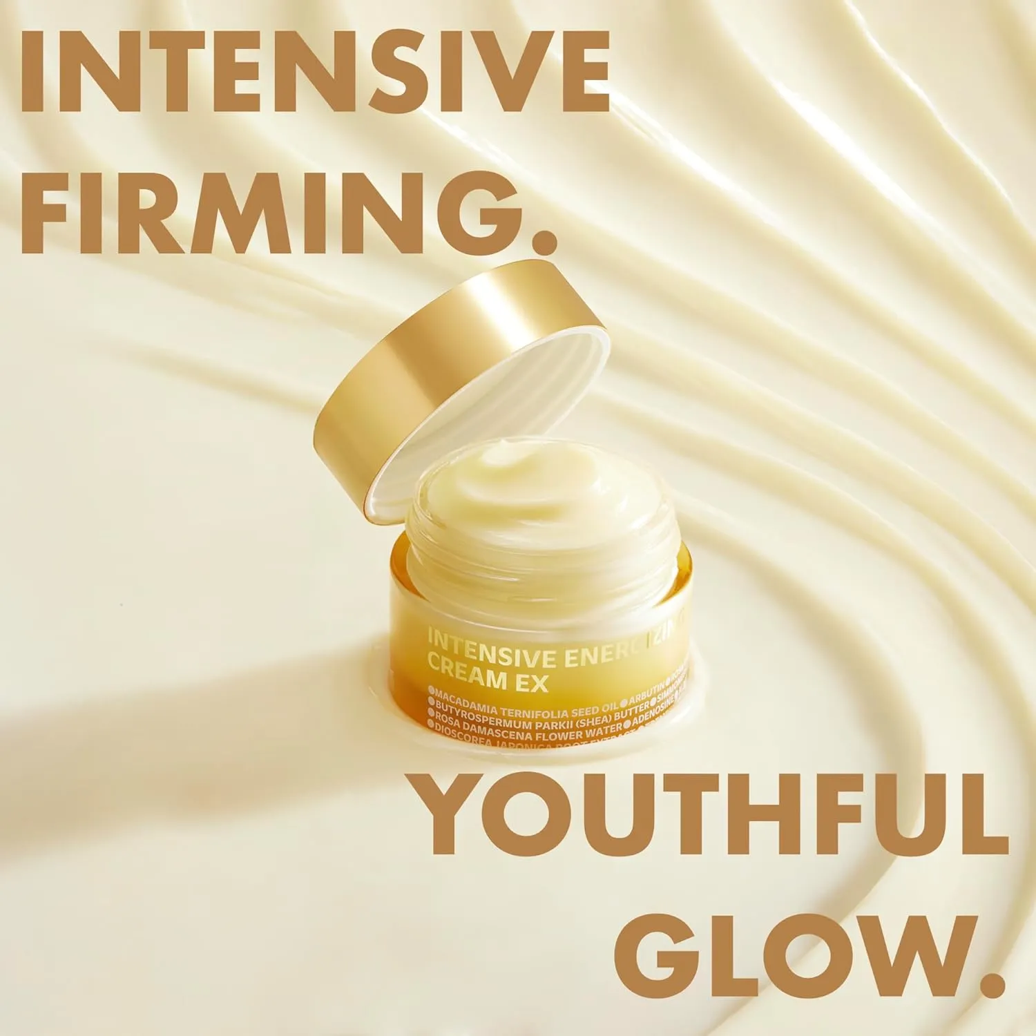ISOI Intensive Energizing Cream EX, Deep Moisturizing Formula for Skin Elasticity & Firmness, Face & Neck Firming Cream, Korean Skin Care (2.03 fl. oz, 60ml)