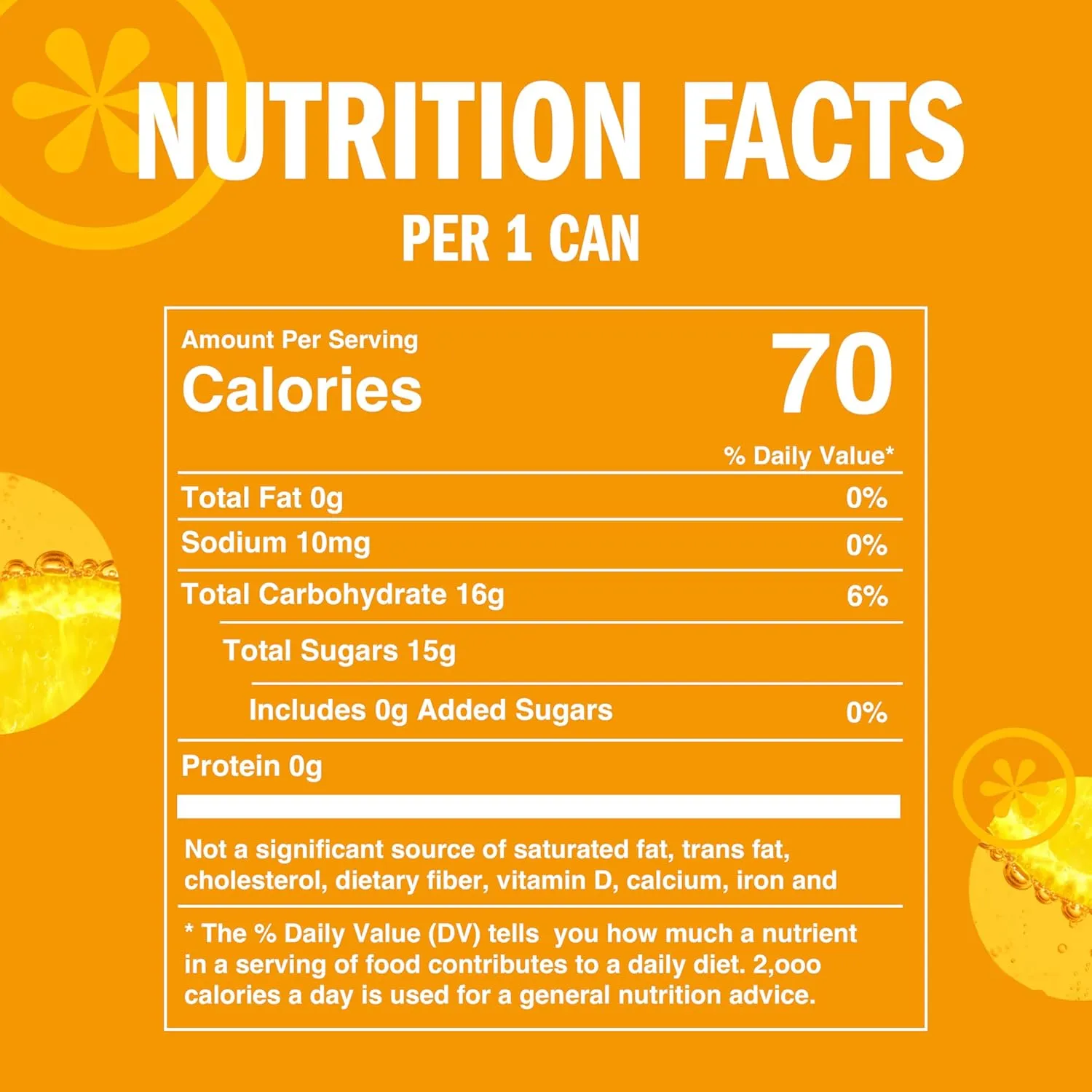 IZZE Sparkling Juice Beverage Blend, Pineapple, No Sugar Added, 8.4 FL OZ, 24 Cans