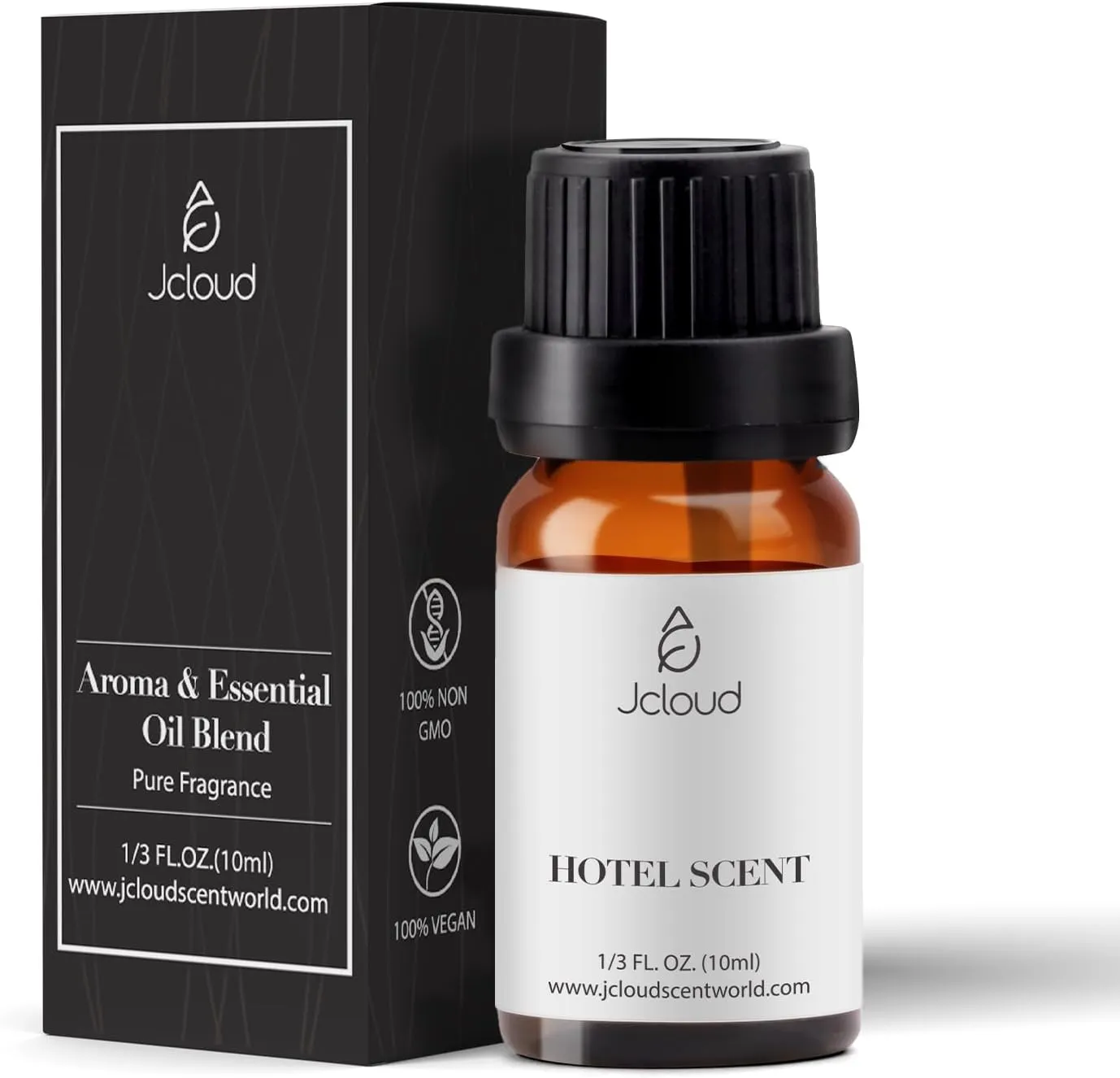 JCLOUD Royal Serenity Essential Oil - Inspired by Ritz-Carlton Hotel Scent - Pure Aromatherapy Diffuser Oil with Lemon, Jasmine and Amber, Home Luxury Scents - 10mL