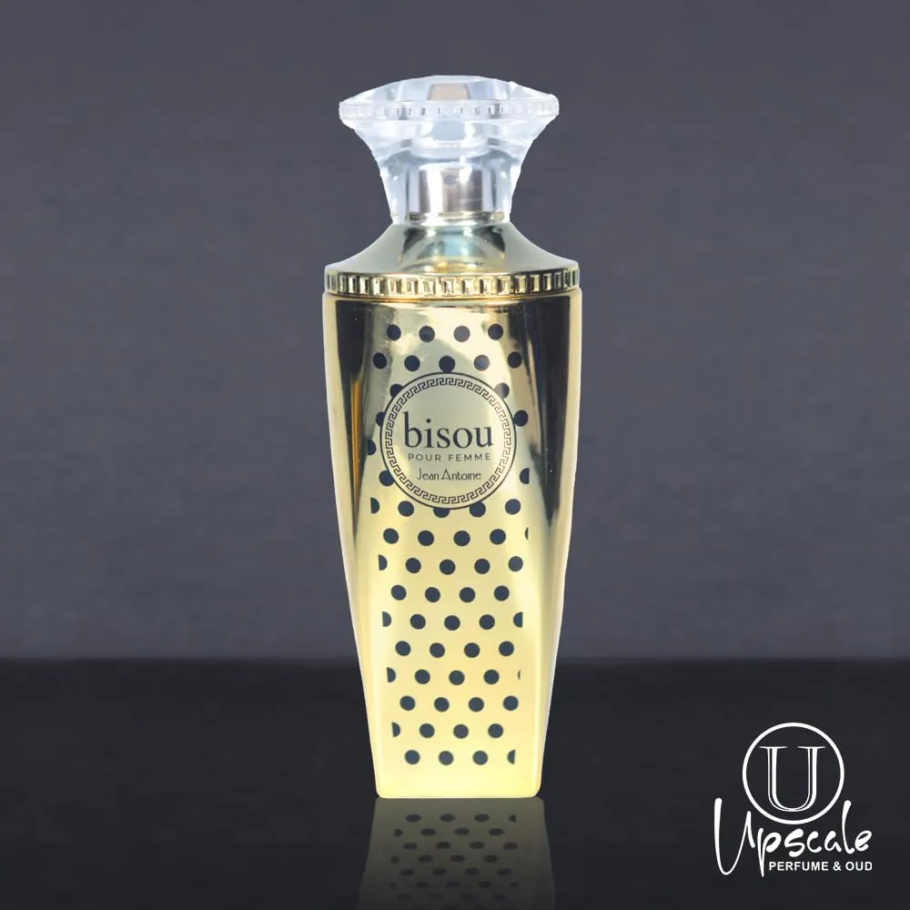 JEAN ANTOINE Eau De parfum BISOU بيسو - Sweet Smelling Spray - 100ML 3.4FL OZ of Long-Lasting Aroma - Luxurious Scent of Arabia for Women