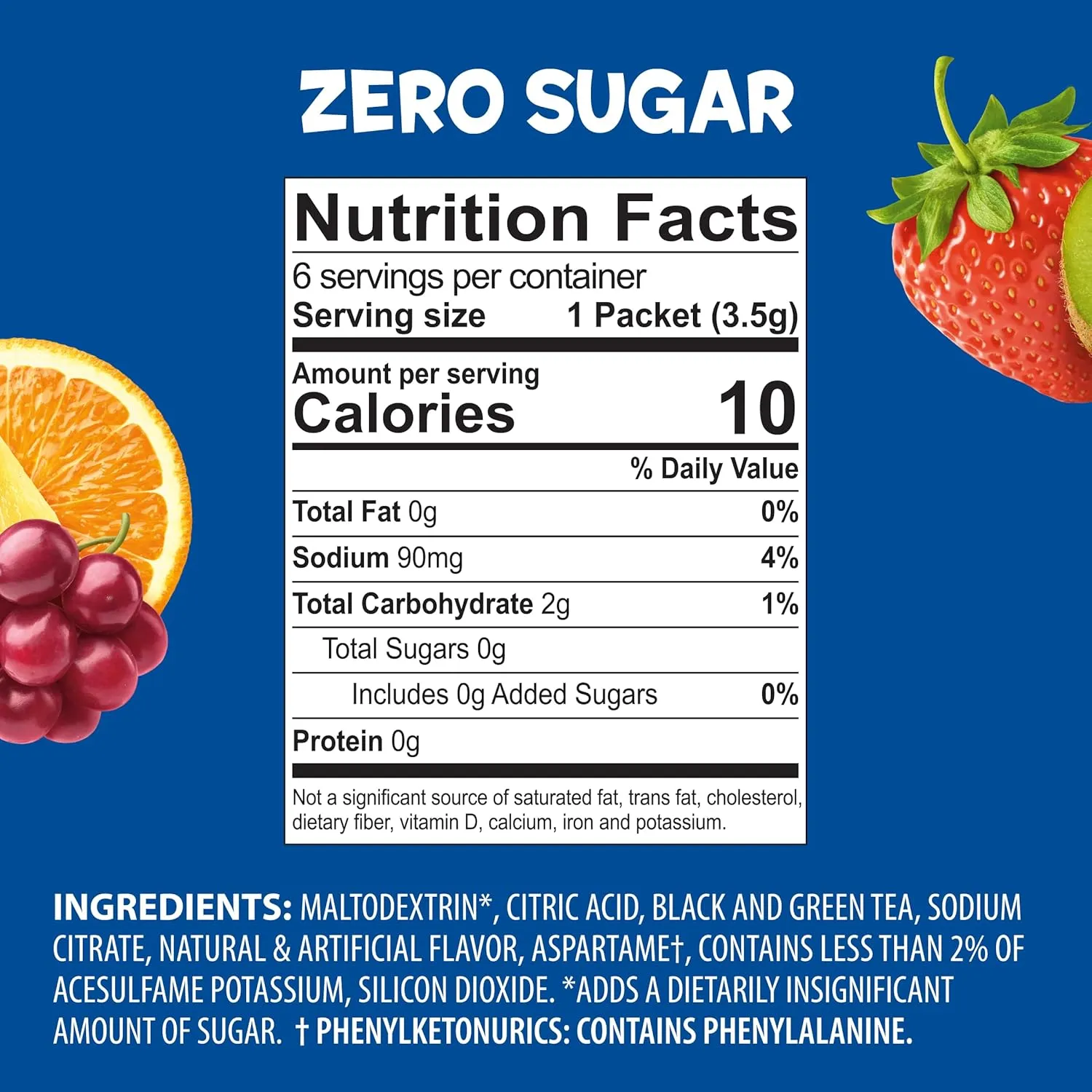 Juicy Mixes Snapple Tea – Sugar Free & Delicious, Made with Natural Flavors (Peach, 72 Sticks)