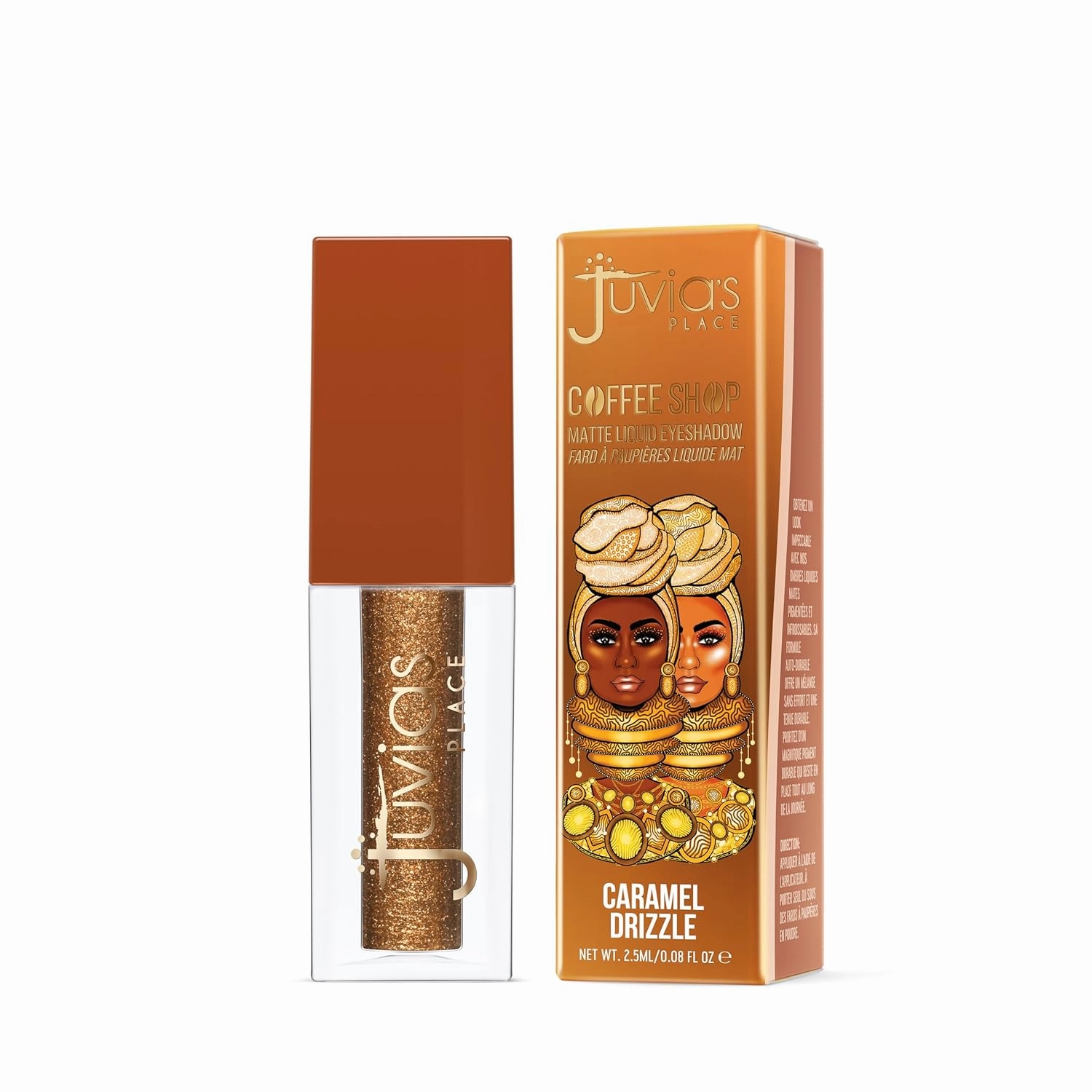 Juvia's Place Coffee Shop Liquid Eyeshadow - Caramel Drizzle Metallic