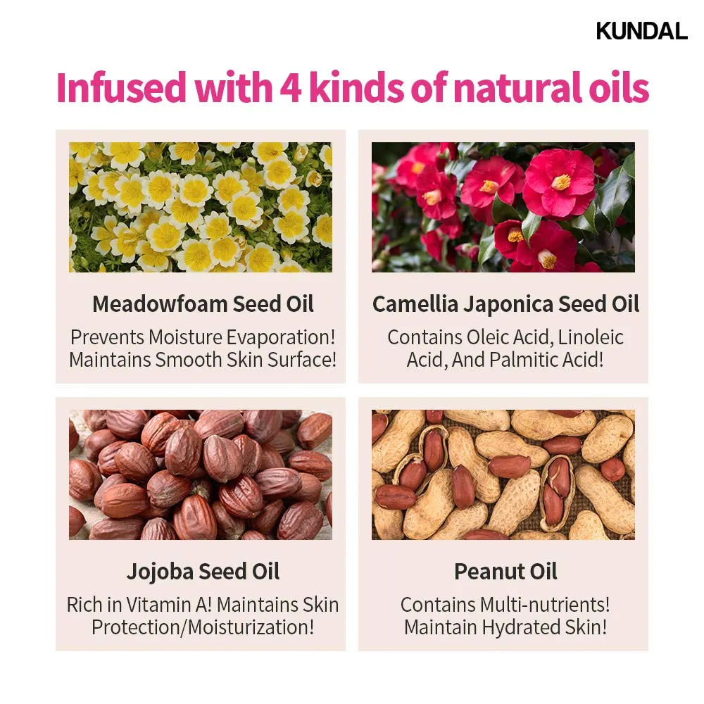 Kundal Honey & Macadamia [White Musk] Body Lotion Natural Moisturizer with 82% Aloe Vera/Deep Hydration for Dry Skin/No Chemical for Sensitive Skin Friendly 1,000ml(16.9 Fl Oz x 2ea/set)