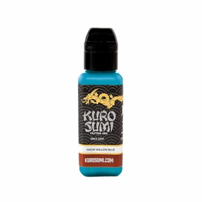 Kuro Sumi Snow Willow Blue, Vegan Friendly, Professional Ink 1.5oz