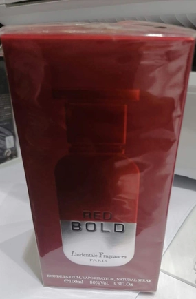 L'ORIENTALE FRAGRANCES Red Bold Eau De Parfum Spray for Men, 3.4 Ounce
