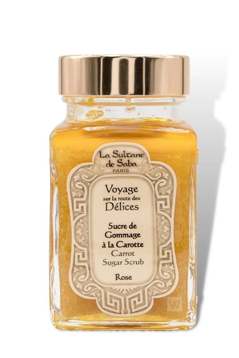 La Sultane de Saba - Exfoliating Sugar Scrub with Carrot and Rose, 100ml / 3.4 Fl Oz